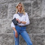 Kale Statement Circular Necklace