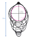 Kale Statement Circular Necklace