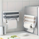 Kitchen Organizer] Durable Wall-Mounted Kitchen Organizer