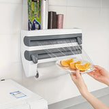 Kitchen Organizer] Durable Wall-Mounted Kitchen Organizer