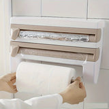 Kitchen Organizer] Durable Wall-Mounted Kitchen Organizer